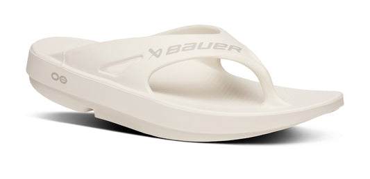 BAUER/OOFOS Men's OOriginal Sport Sandal – Chalk
